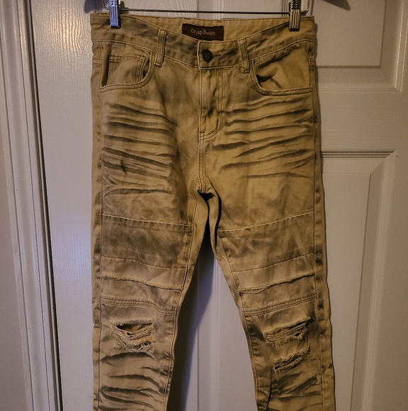 Distressed Skinny Leg Jeans multicolored - Picture 6 of 7